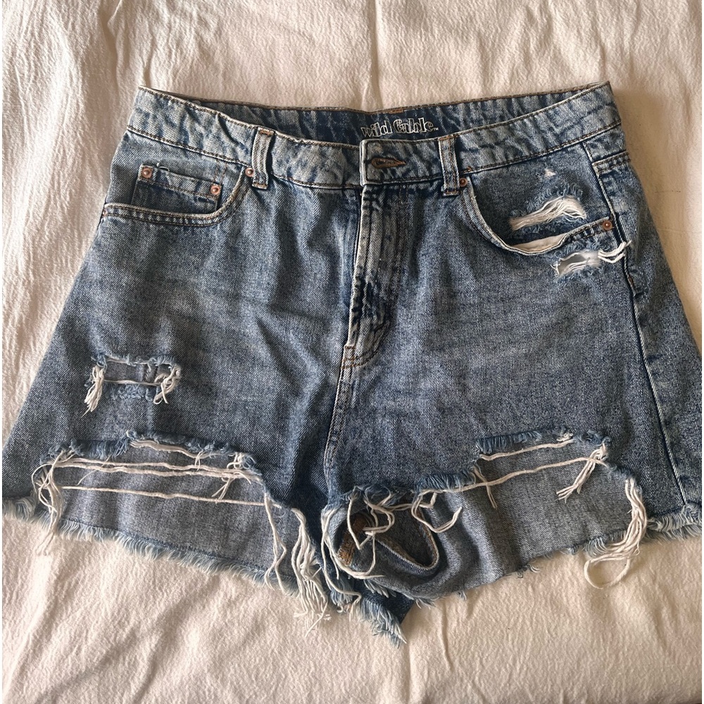 Jean shorts